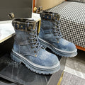 Streetwise denimstøvler