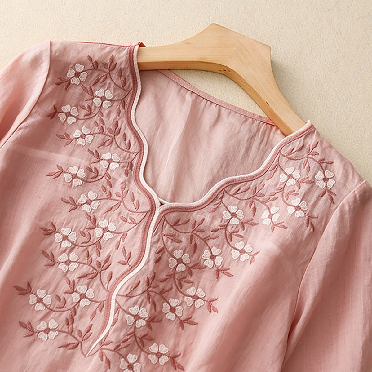 Blusa Jasmine in misto cotone