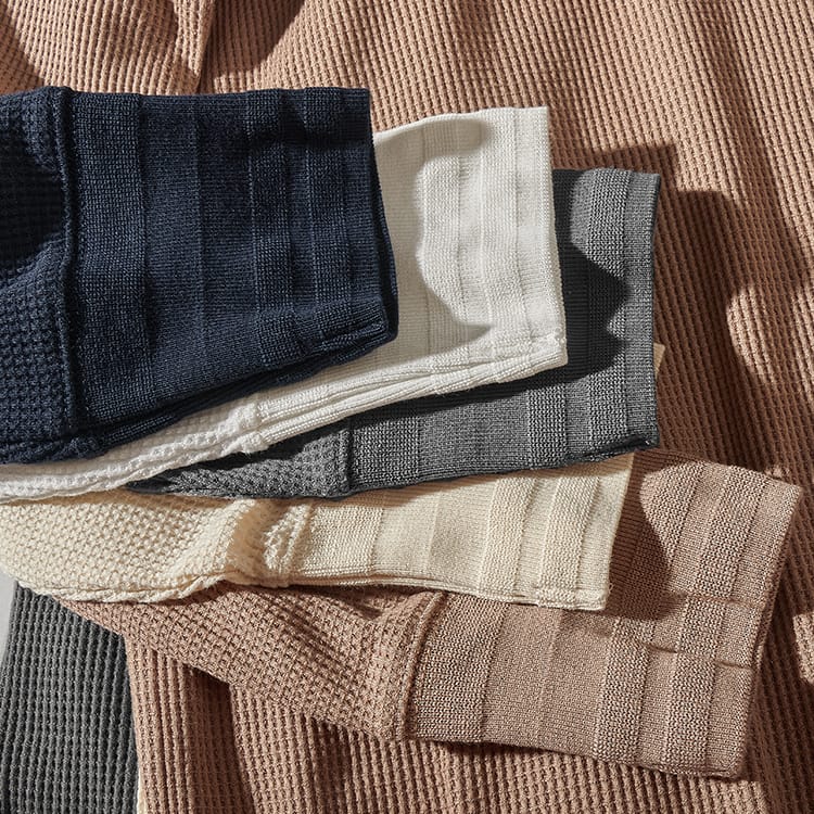Rowan Waffel-Henley-Shirt