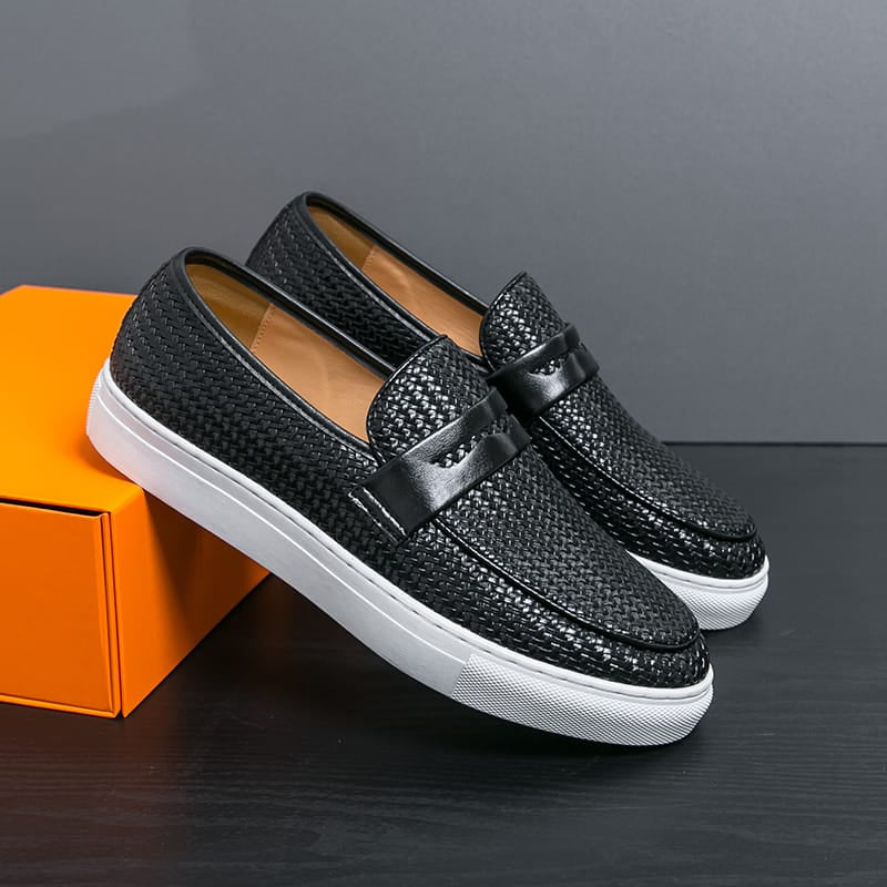 Harvey Loafer i Flätat Material