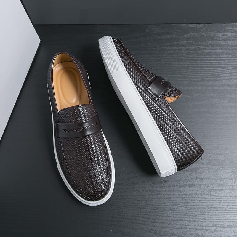 Harvey Loafer i Flätat Material