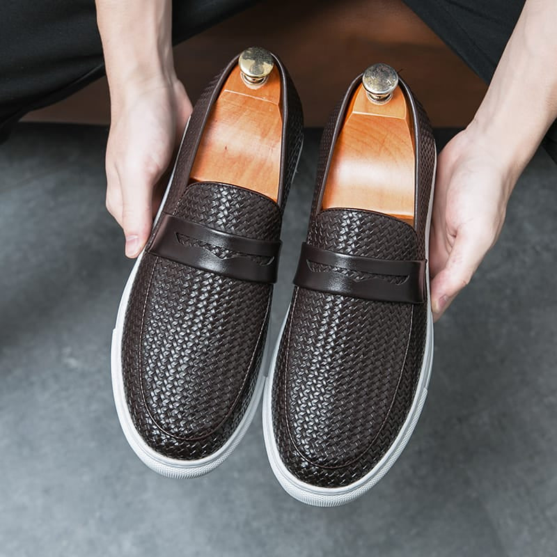 Harvey Loafer i Flätat Material