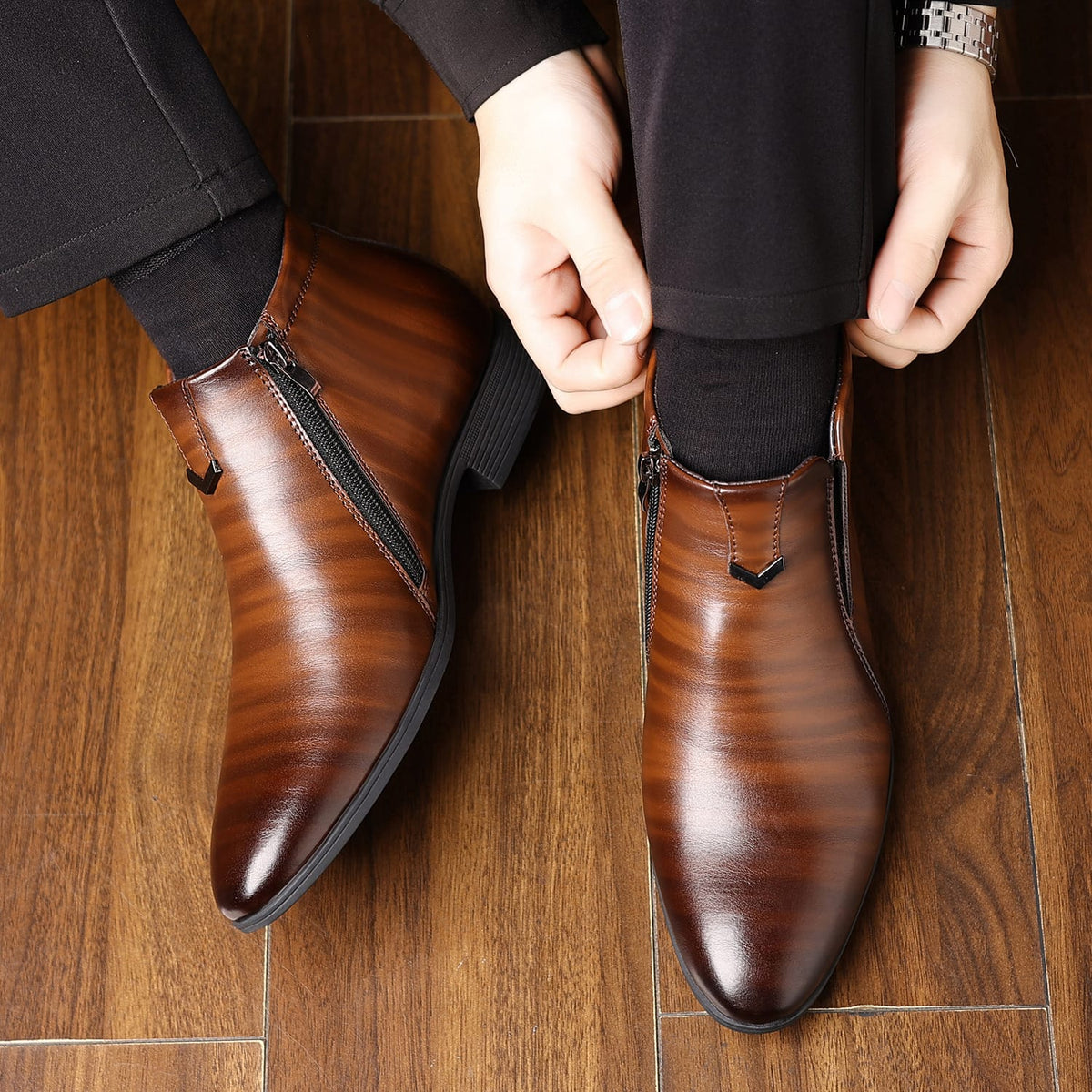 Vincent-Stiefeletten in Ankle-Boot-Optik