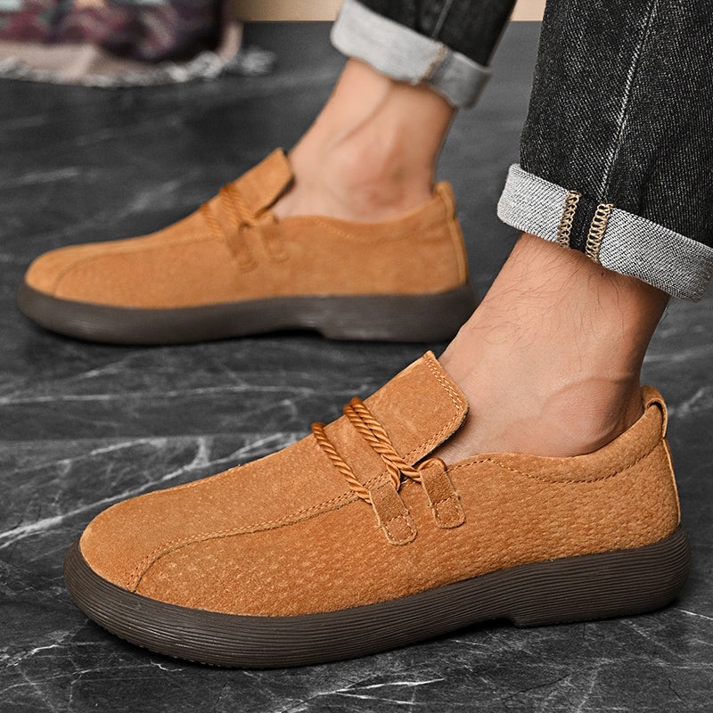 Dawson-loafers i läder