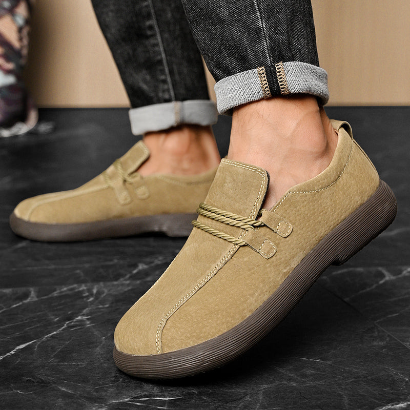 Dawson-loafers i läder