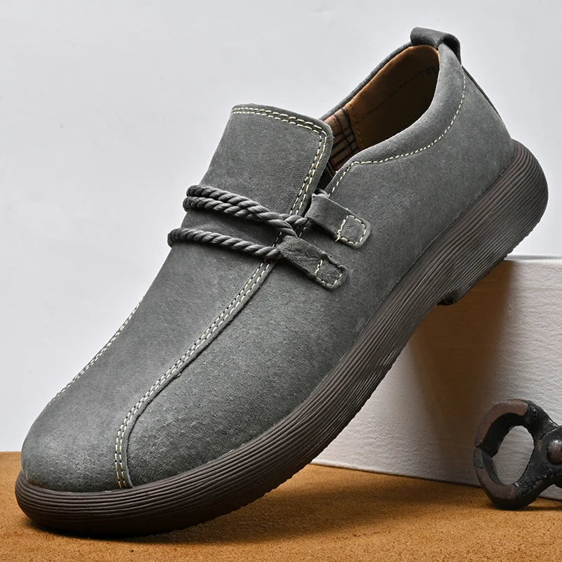 Dawson-loafers i läder