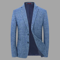 Blazer slim fit in lana