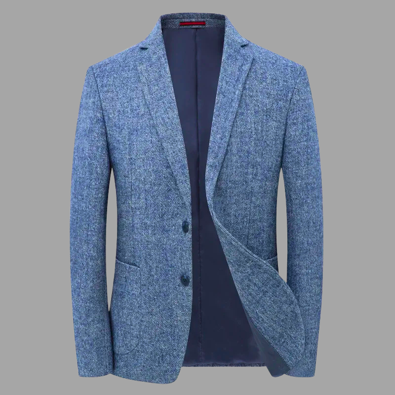 Blazer slim fit in lana