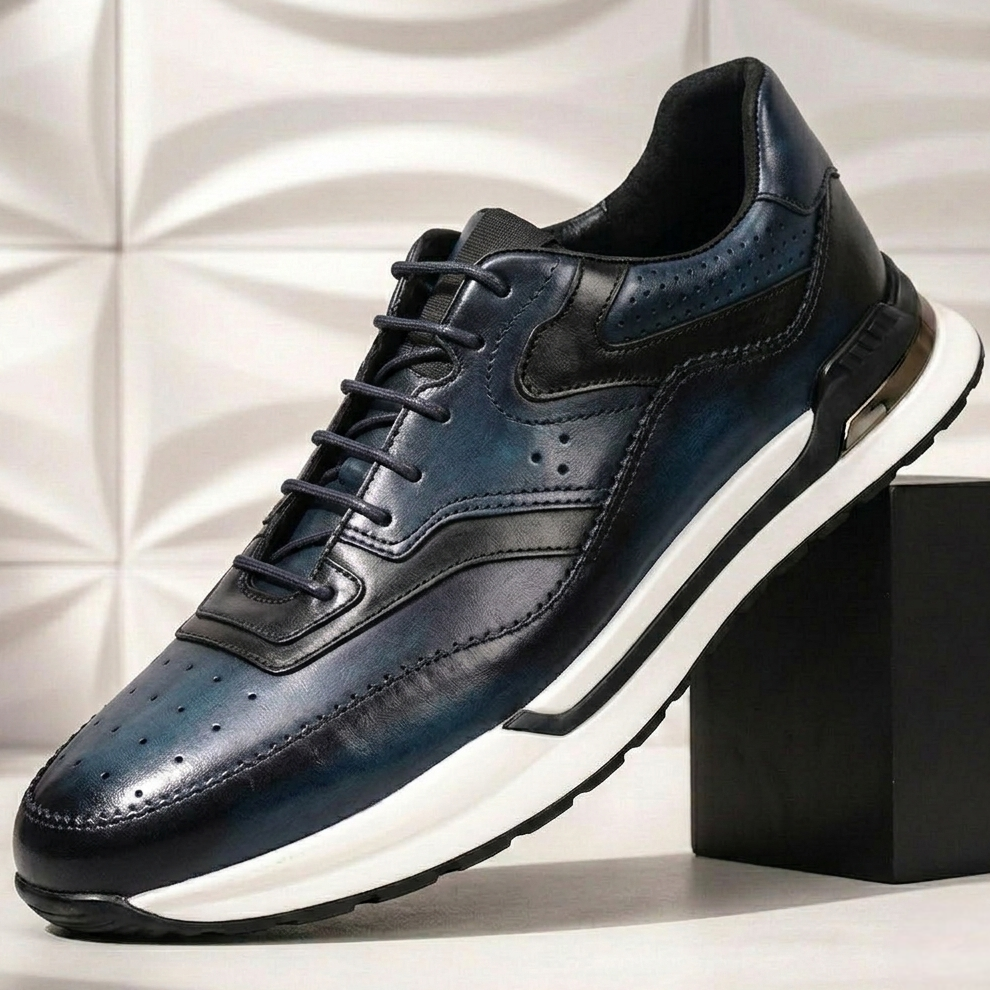 Sneakers Castello in pelle di vacchetta