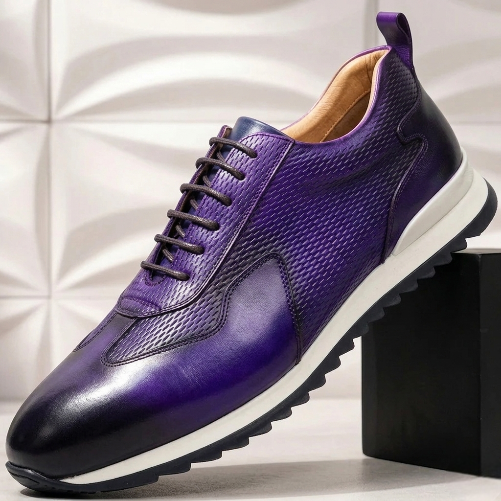 Bellini sneakers i koppeläder