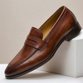 Bellarno Cowhide Leather Loafers