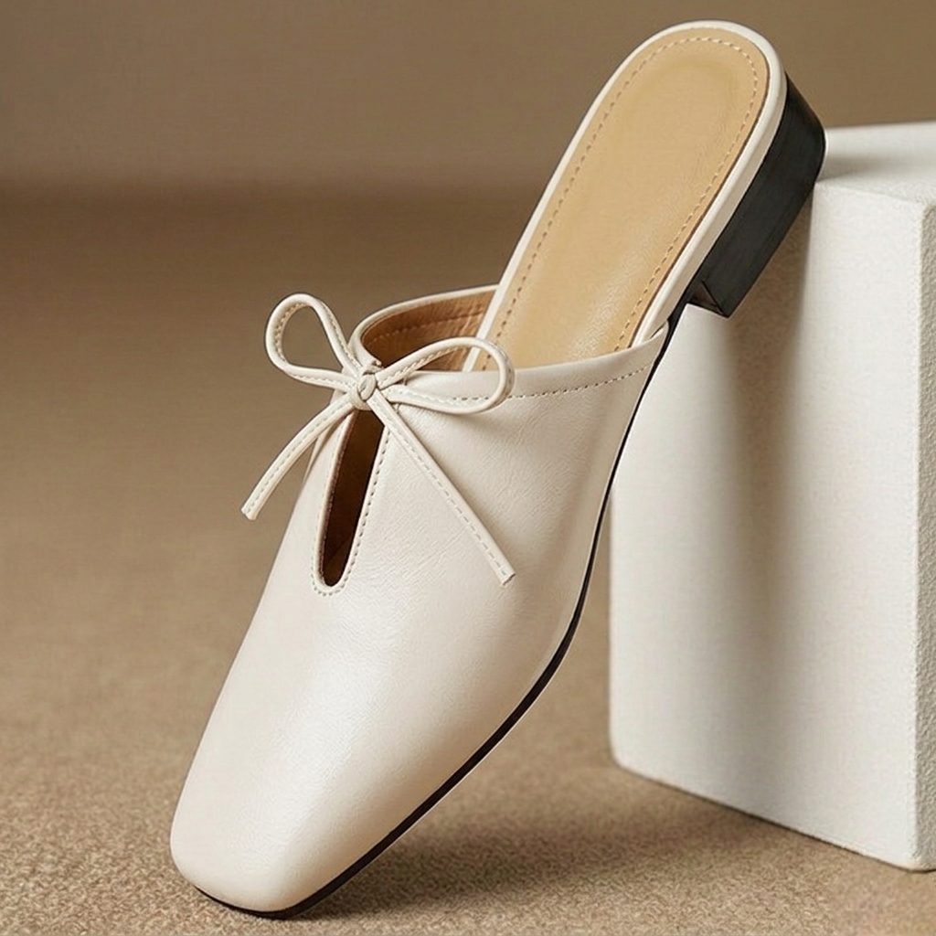 Mules Rosalia in vera pelle