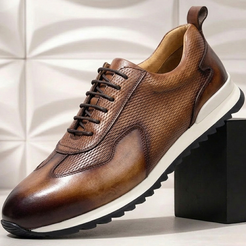 Bellini sneakers i koppeläder