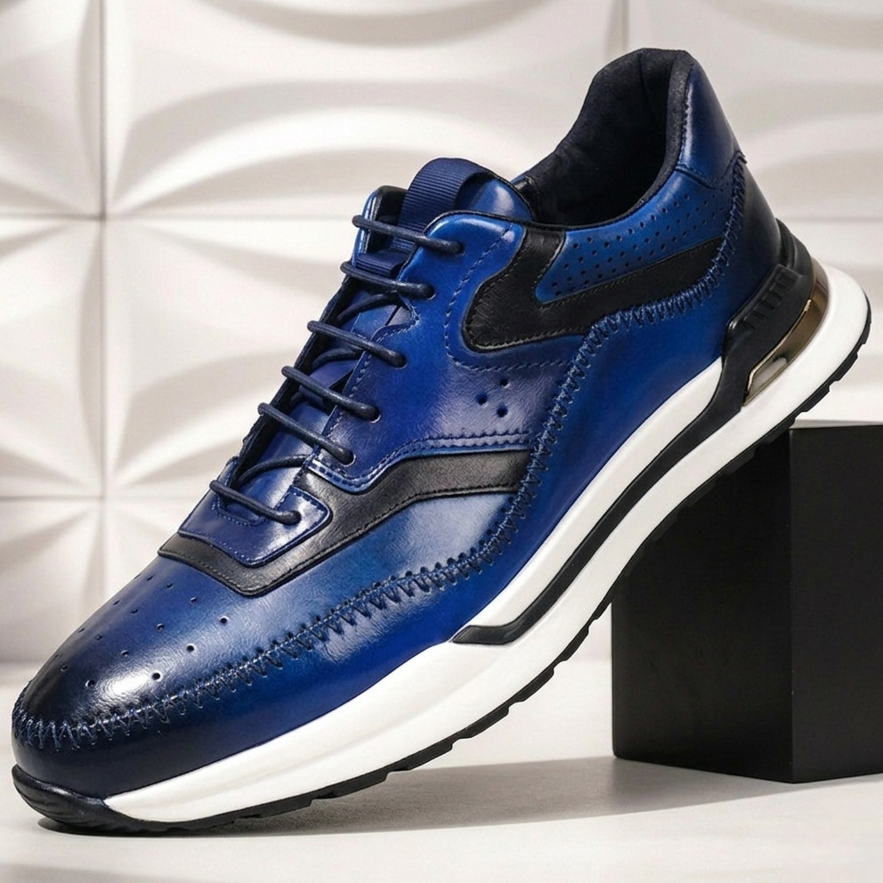 Sneakers Castello in pelle di vacchetta