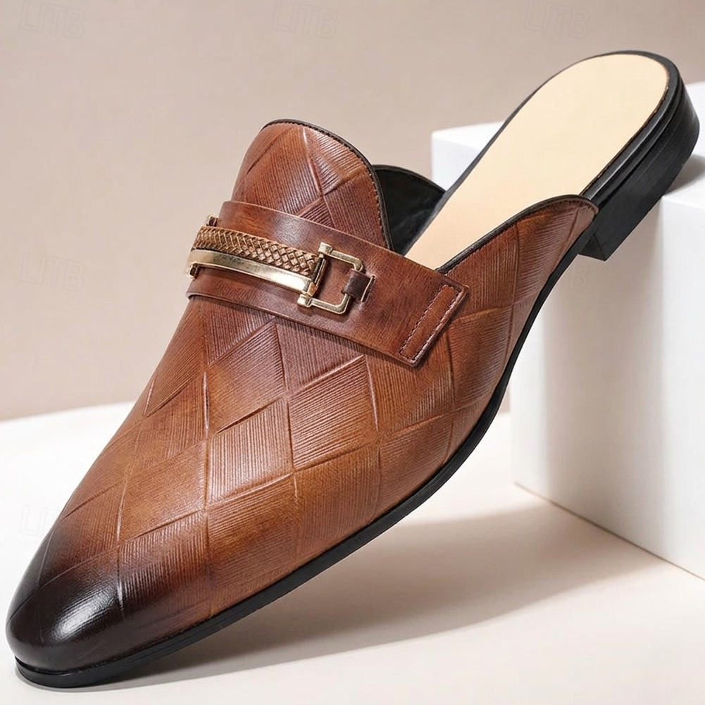 Mules in pelle bovina Tivaro