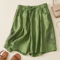 Sienna shorts i hør