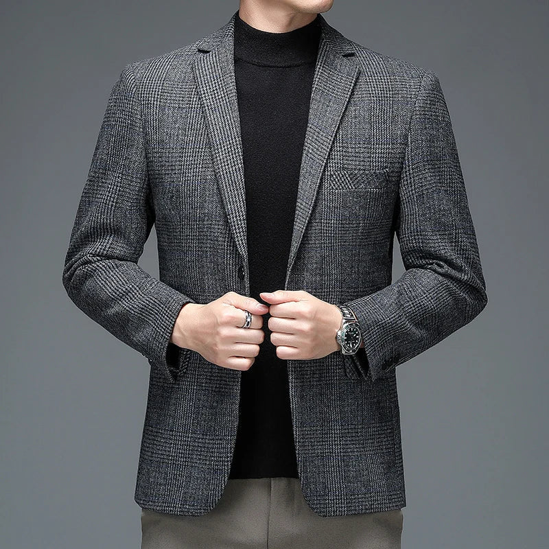 Blazer in lana Mercer
