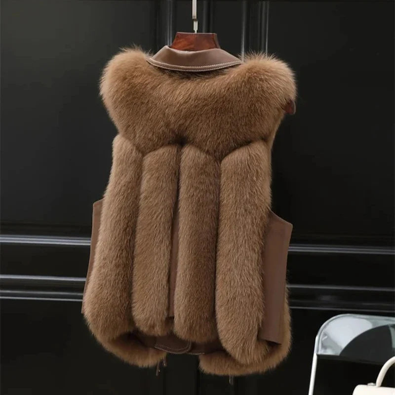 Gilet in pelliccia Lucia