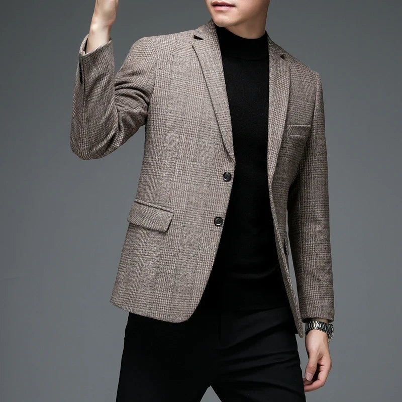 Blazer in lana Mercer