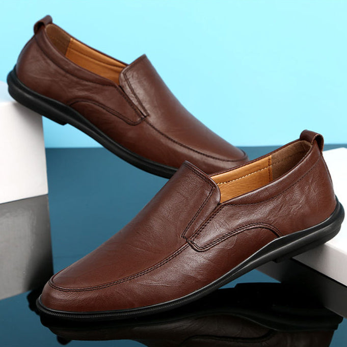 Halder Loafers i äkta läder