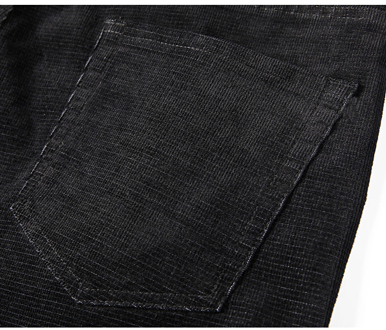 Pantalon en velours côtelé classique