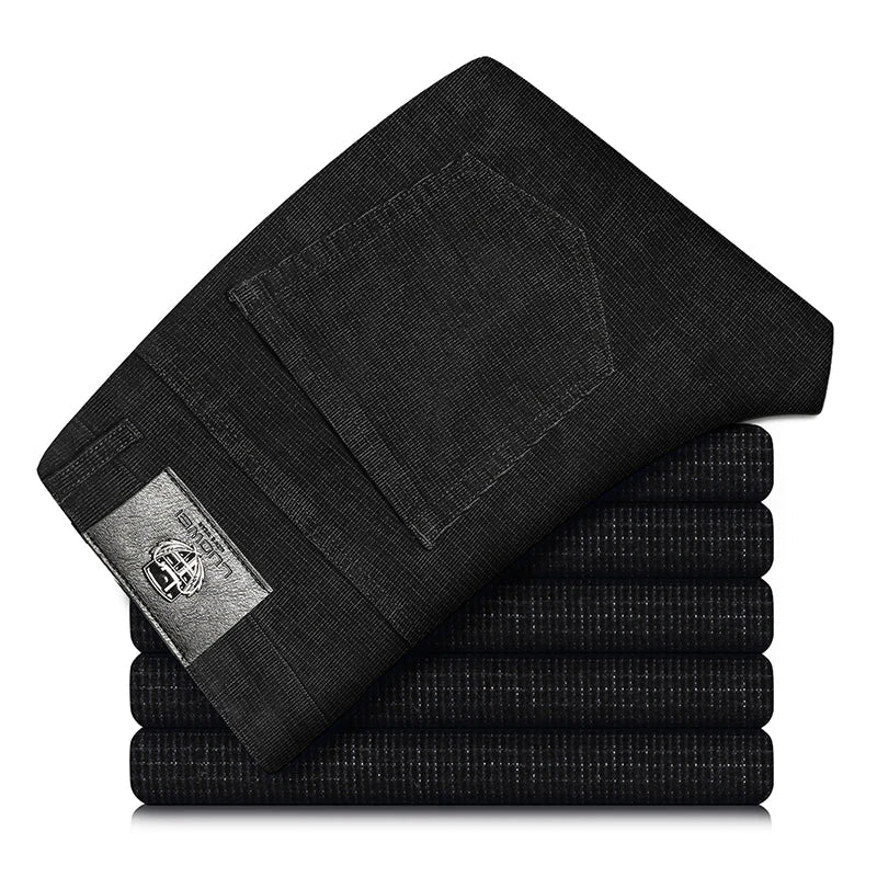 Pantalon en velours côtelé classique