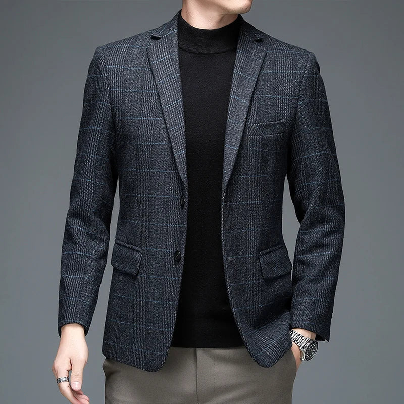 Blazer in lana Mercer