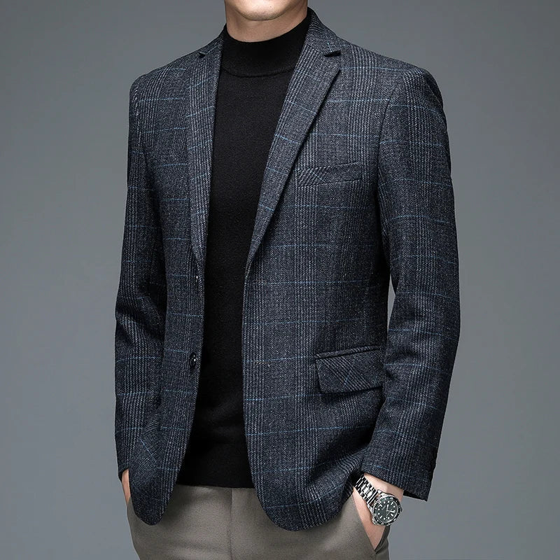 Blazer in lana Mercer