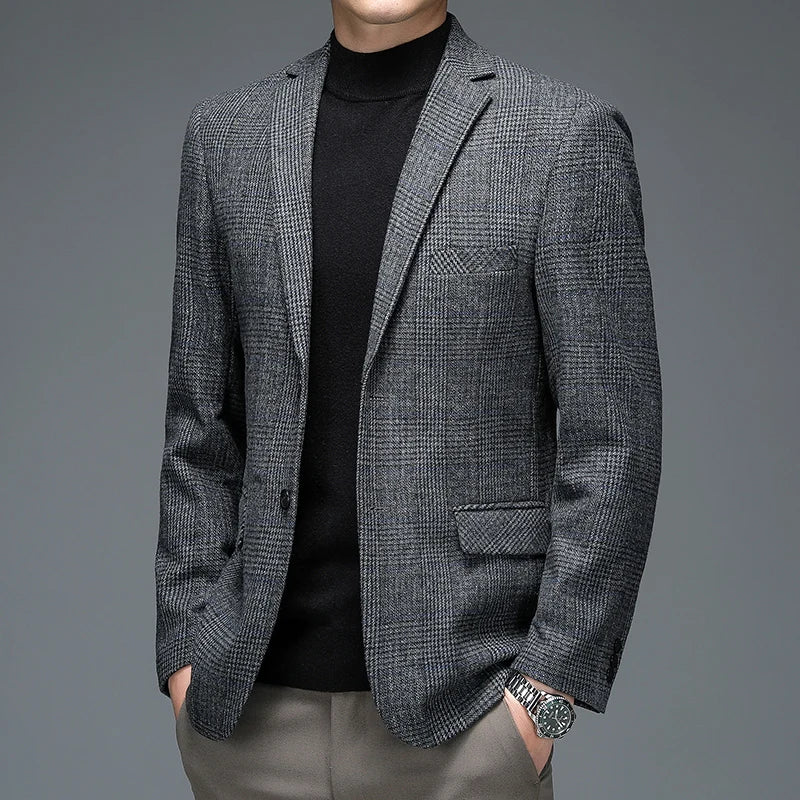 Blazer in lana Mercer
