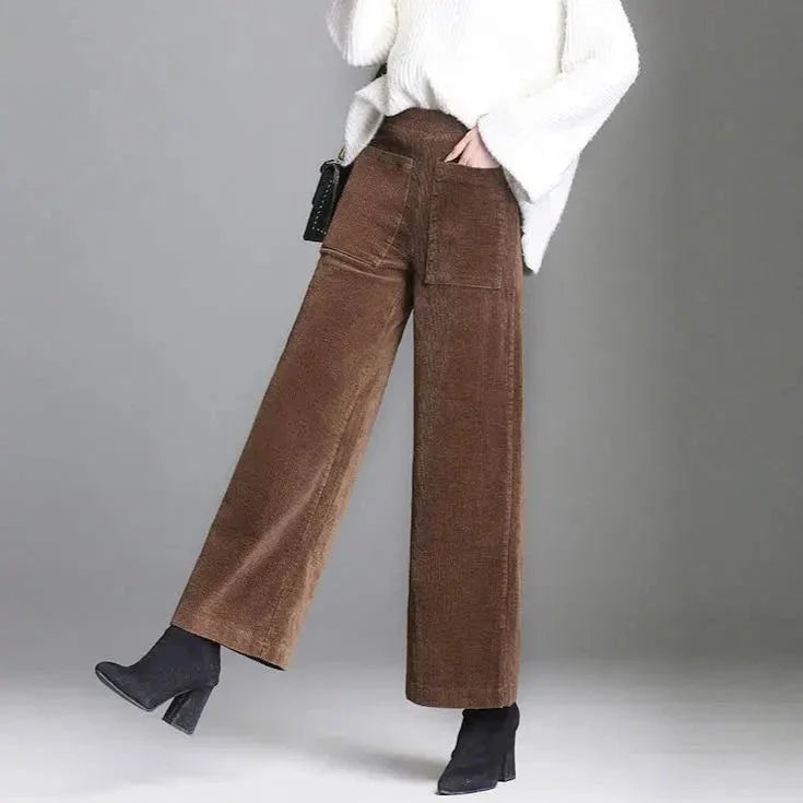 Pantaloni in velluto a coste Rachael