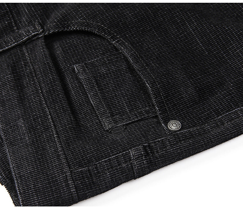 Pantalon en velours côtelé classique