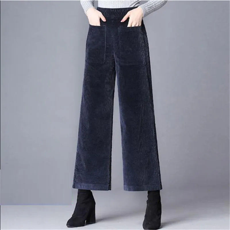 Pantaloni in velluto a coste Rachael