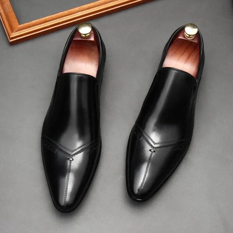 Zion loafers i ægte læder