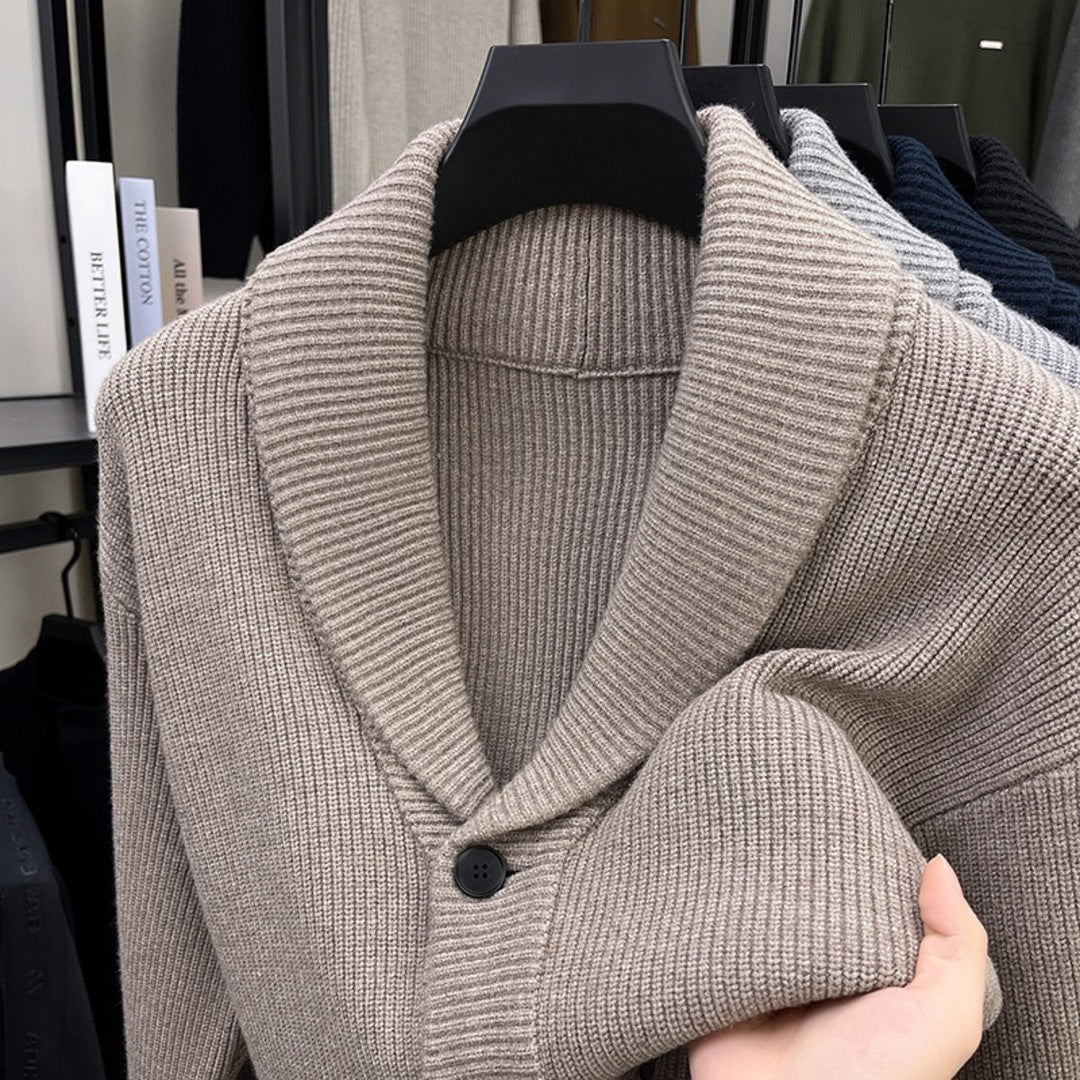 Everett Cardigan med Krave