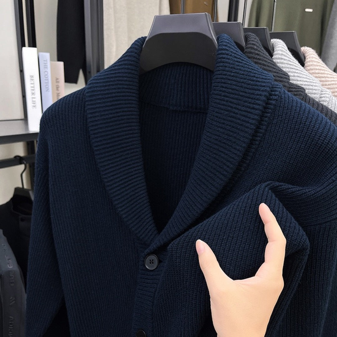 Everett Cardigan med Krave
