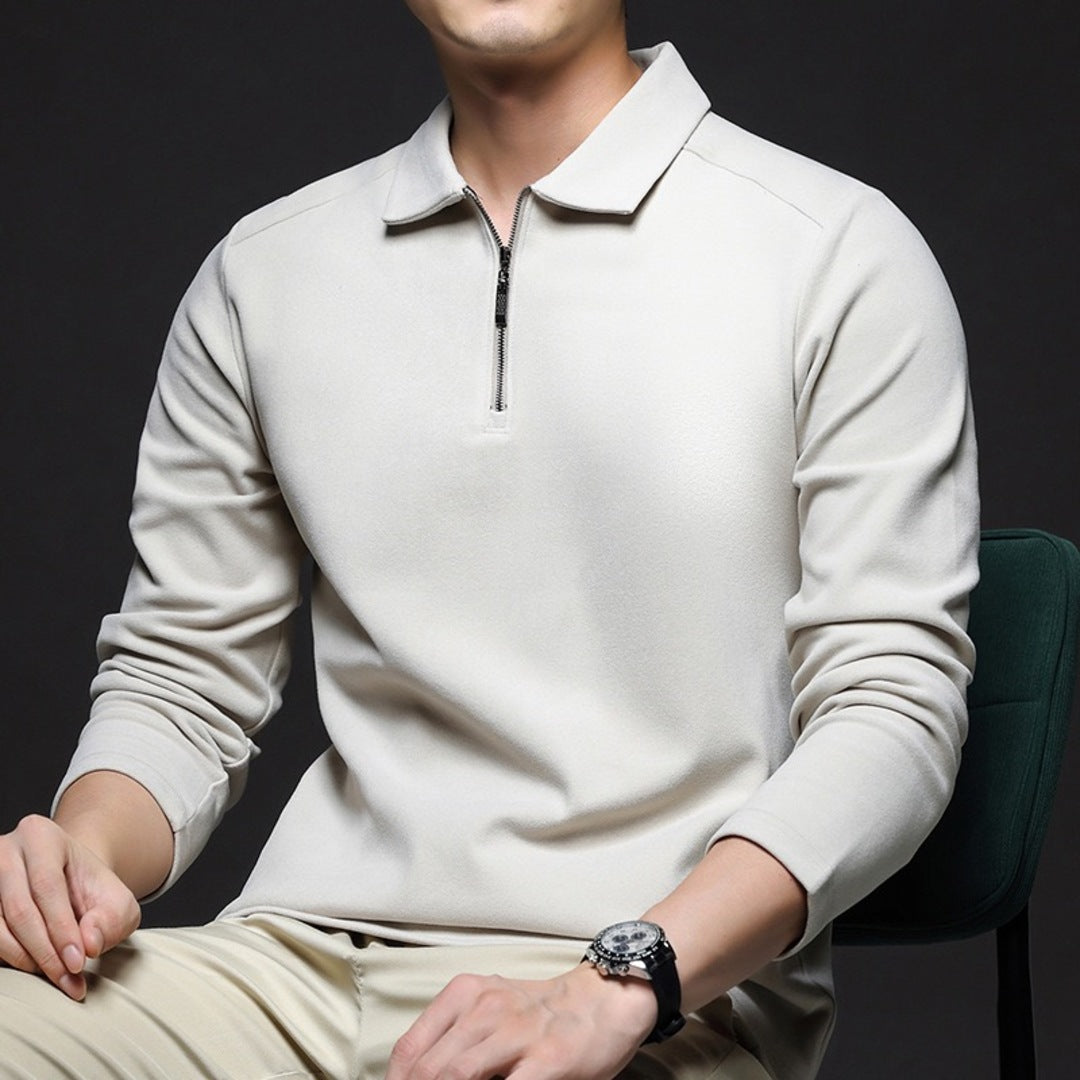 Polo zippé Alden