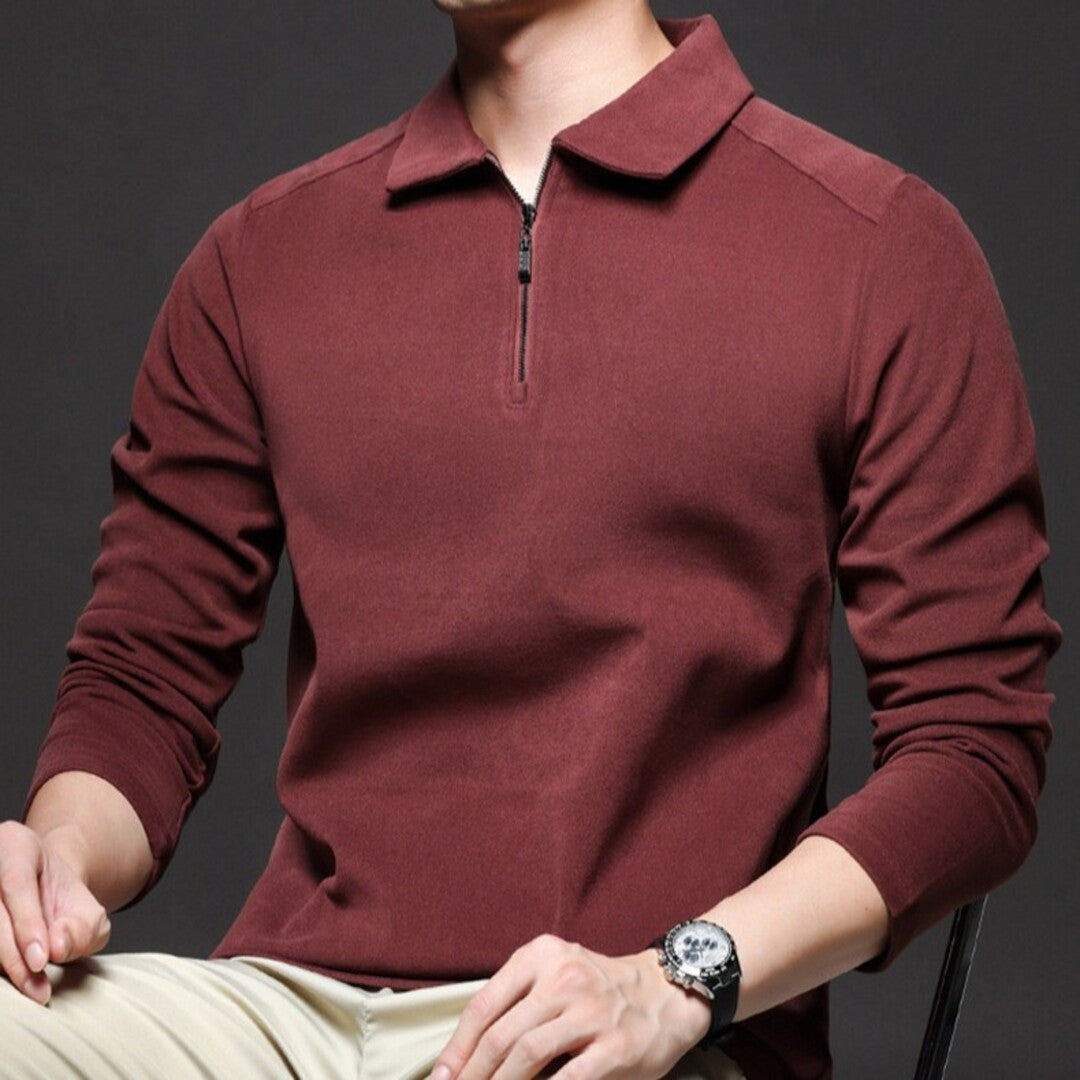 Polo zippé Alden