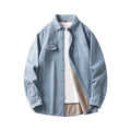Varm denimskjorte