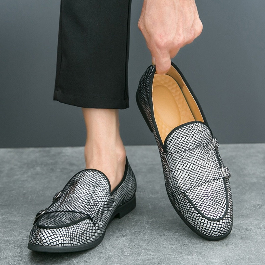 Argent Dress Loafers