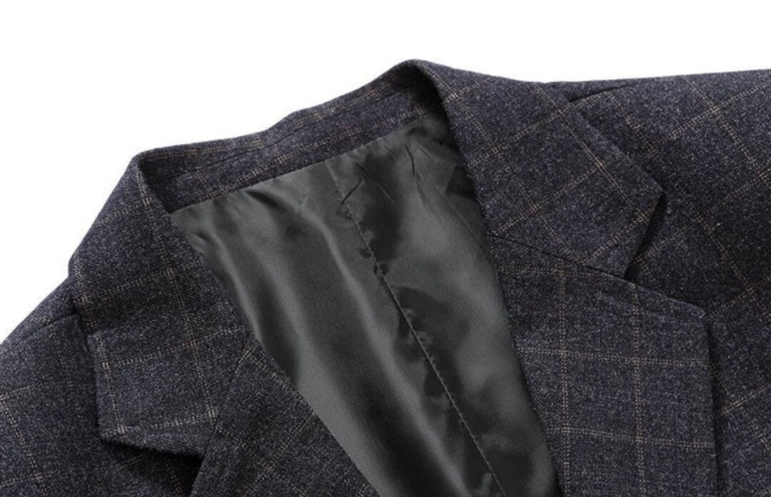 Hawthorne rutig blazer
