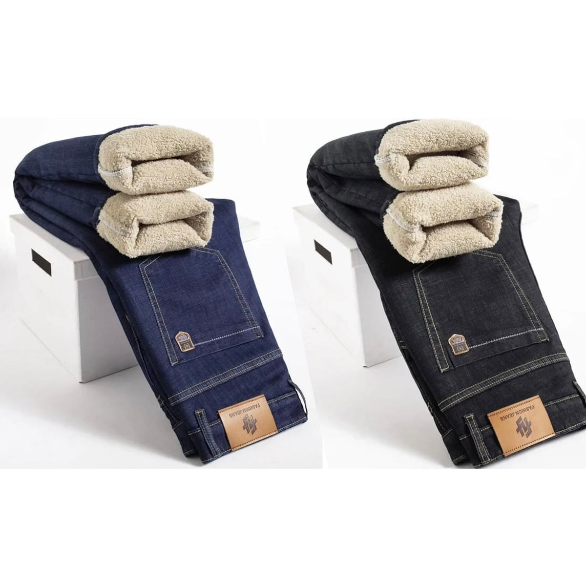 Jeans Orson foderati in pile
