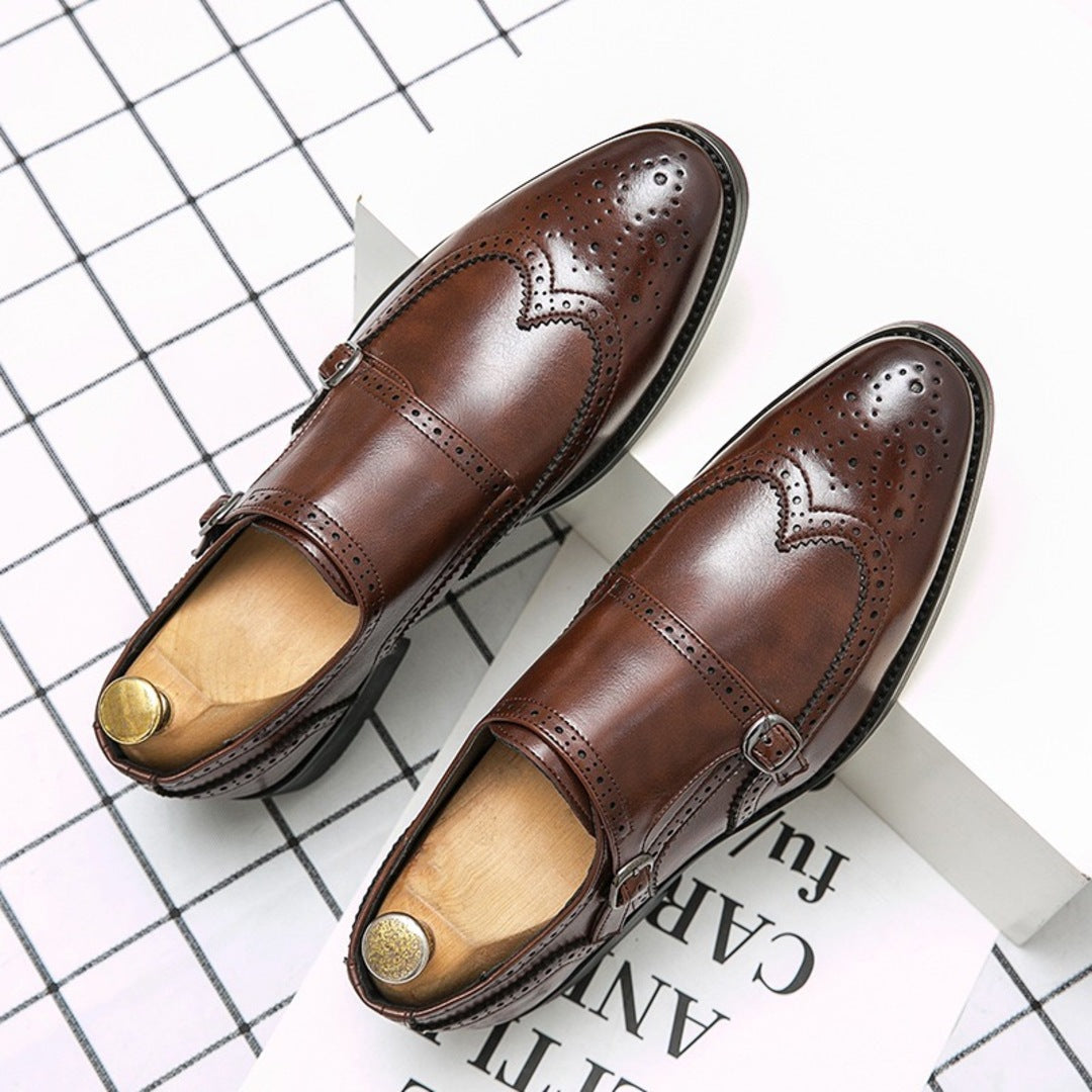 Chaussures de ville à double bride