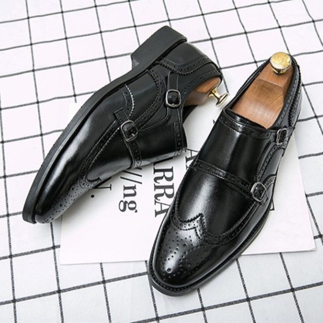 Chaussures de ville à double bride