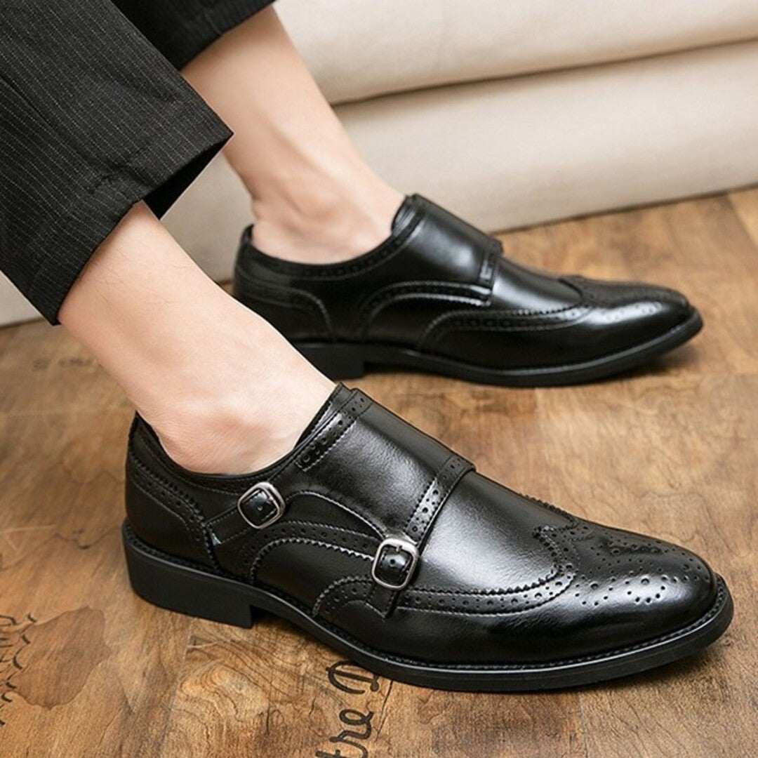 Chaussures de ville à double bride