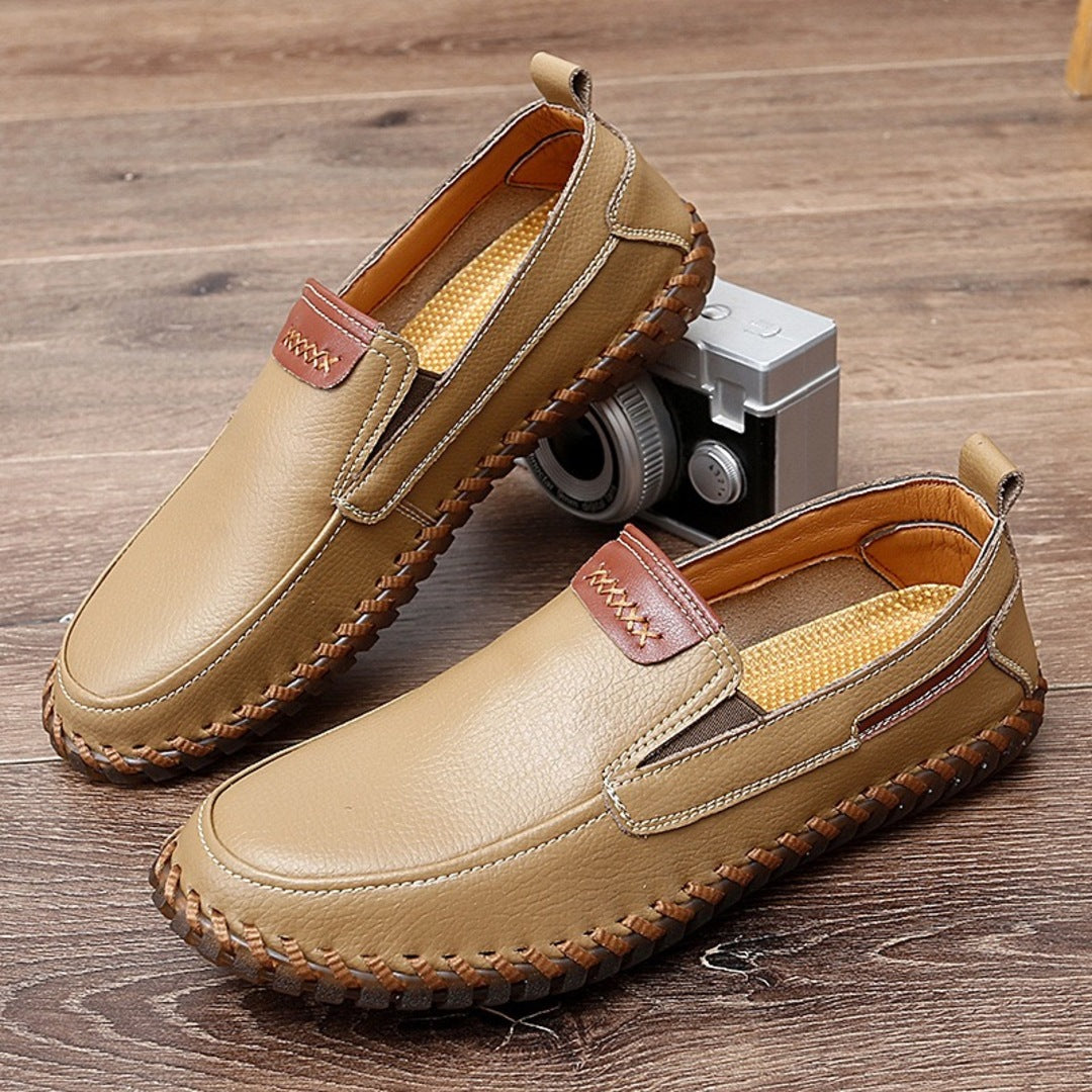 Slip-On-Schuhe aus Treibholz