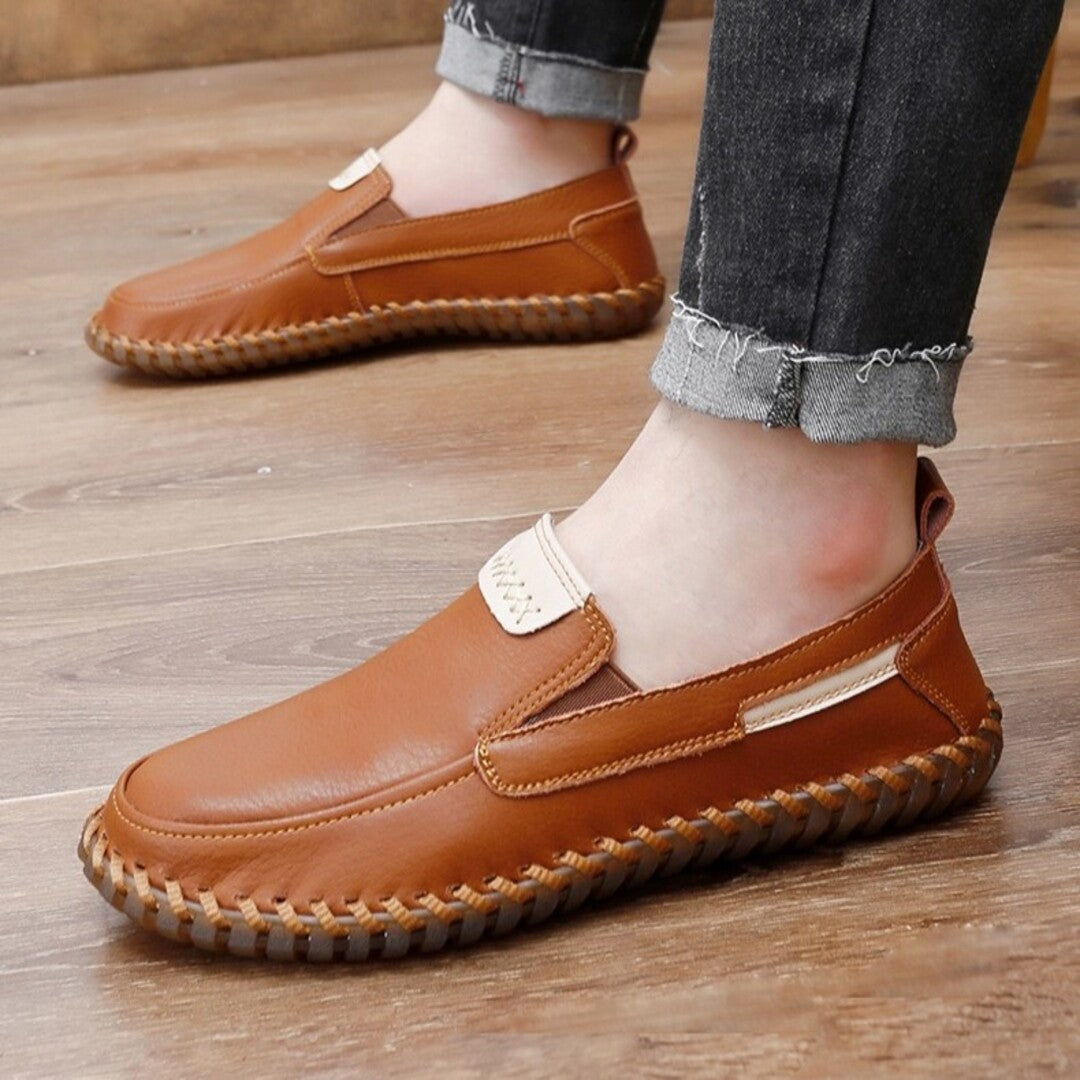 Slip-On-Schuhe aus Treibholz