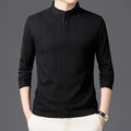 Geripptes Strickshirt