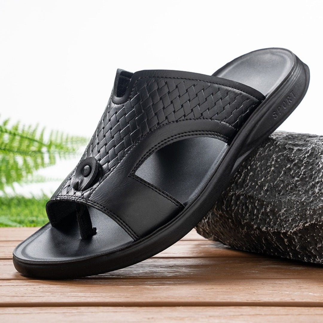 Breeze-Sandalen aus Flechtmaterial