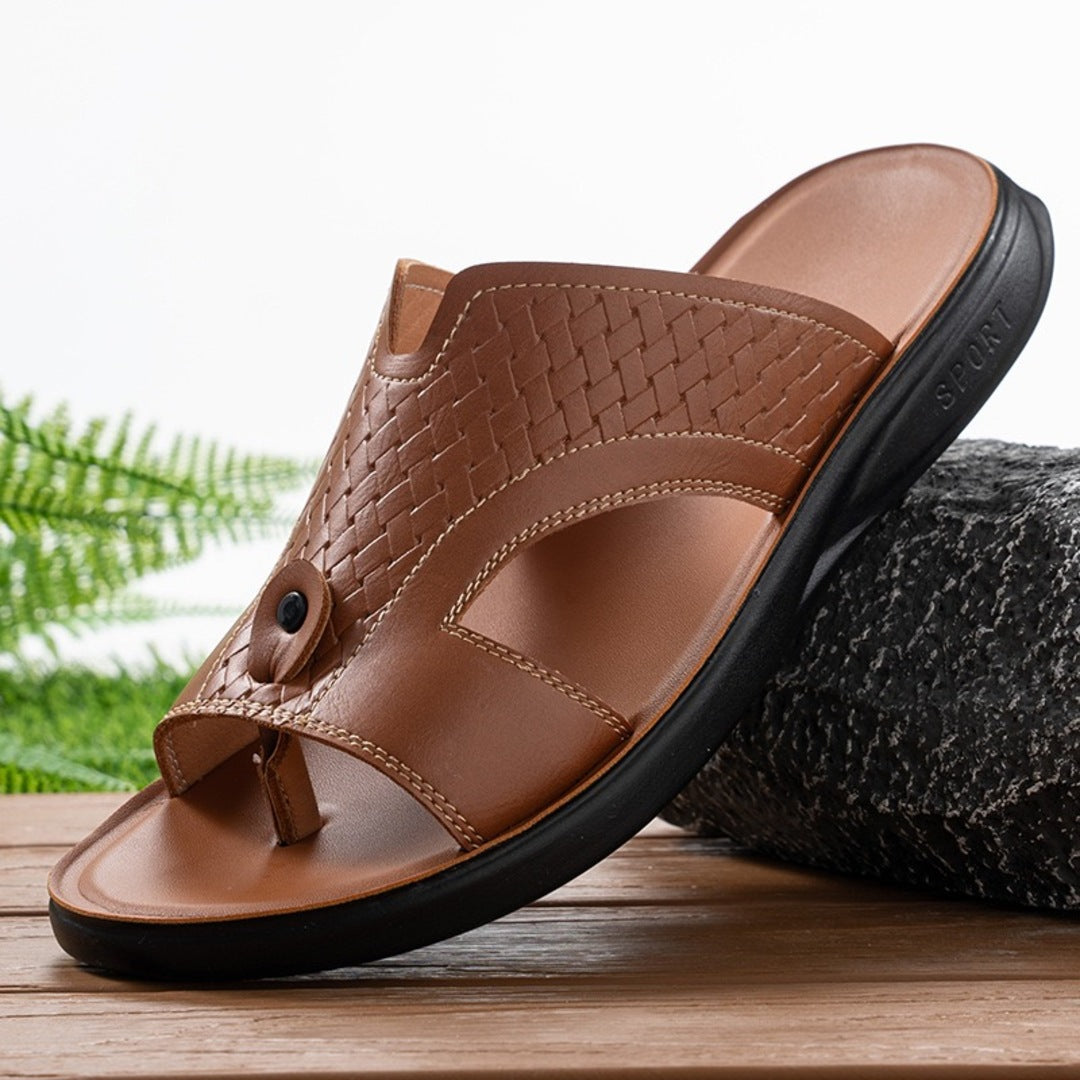 Breeze-Sandalen aus Flechtmaterial