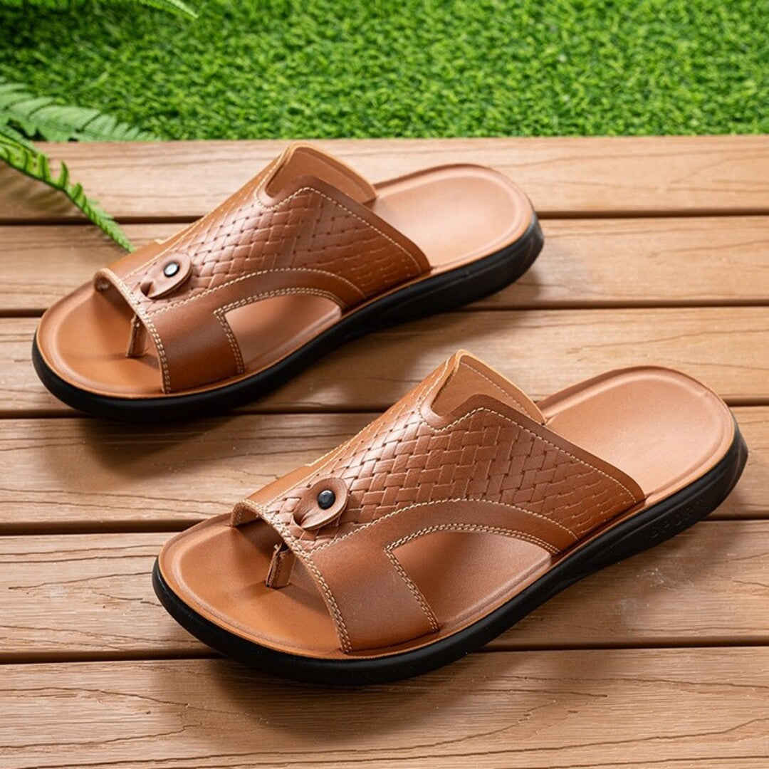 Breeze-Sandalen aus Flechtmaterial